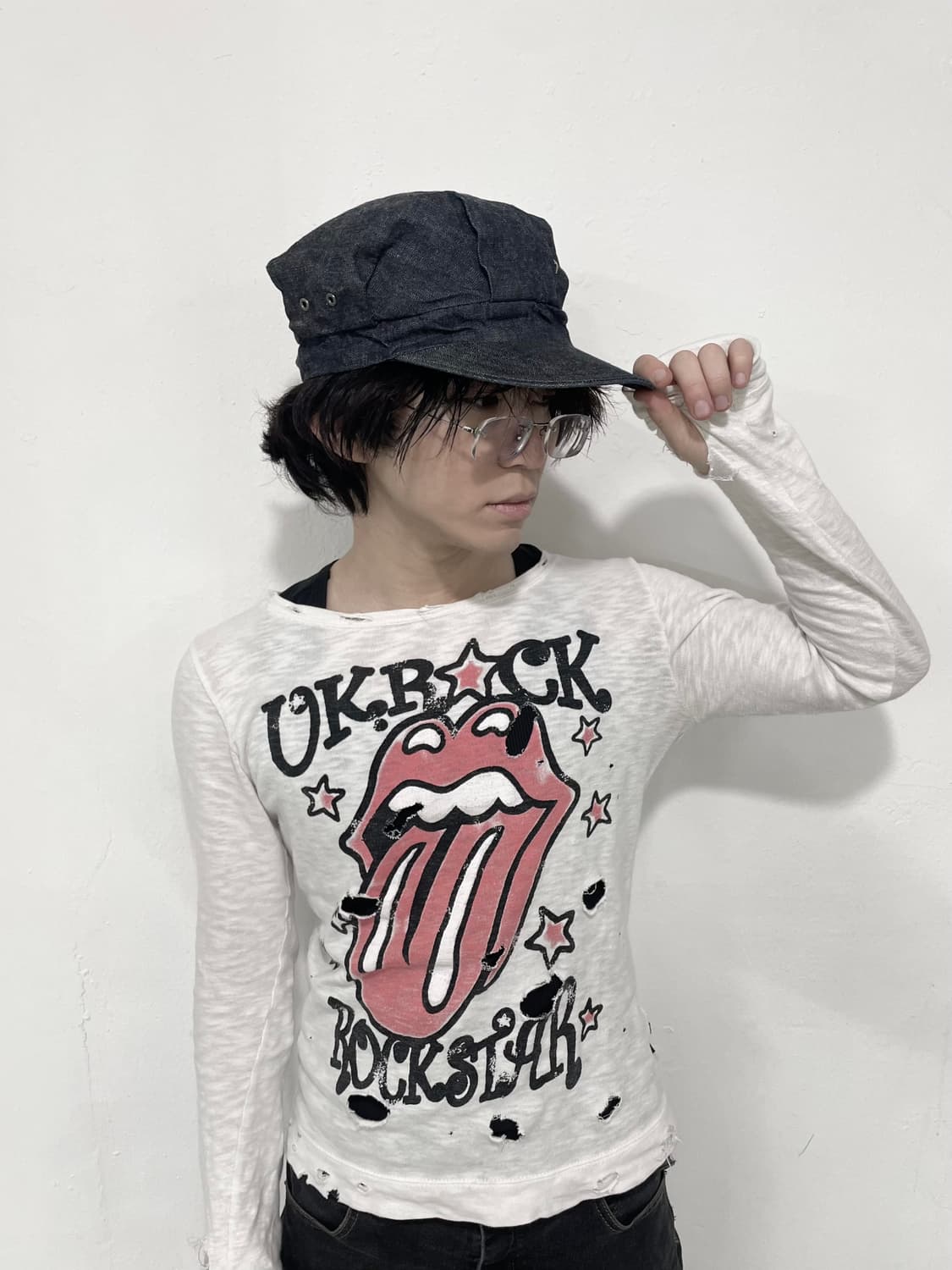 네이버후드 데님 워크 캡 상품이미지1