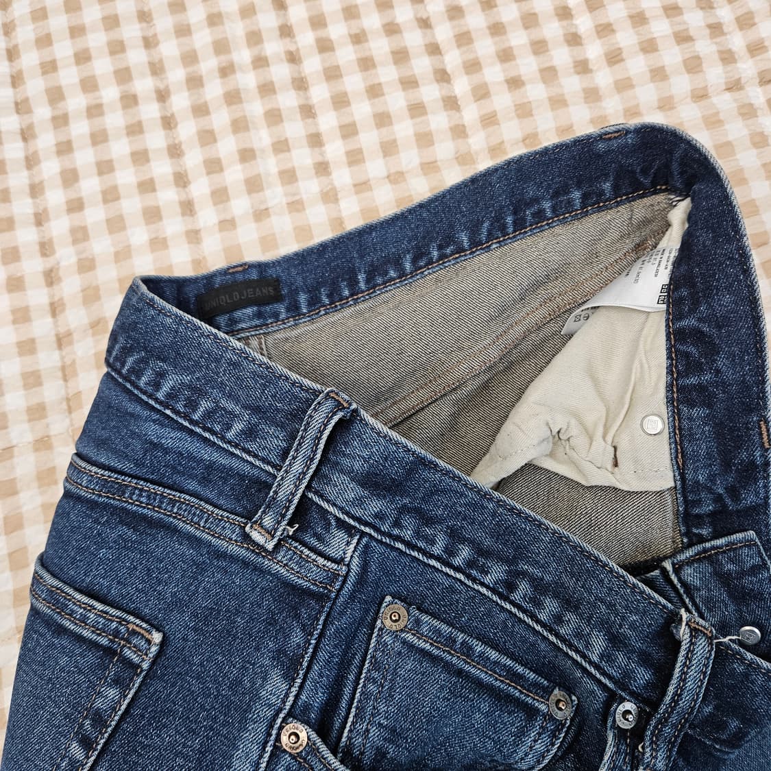 유니클로 스판 슬림핏 청바지 남자32 상품이미지2