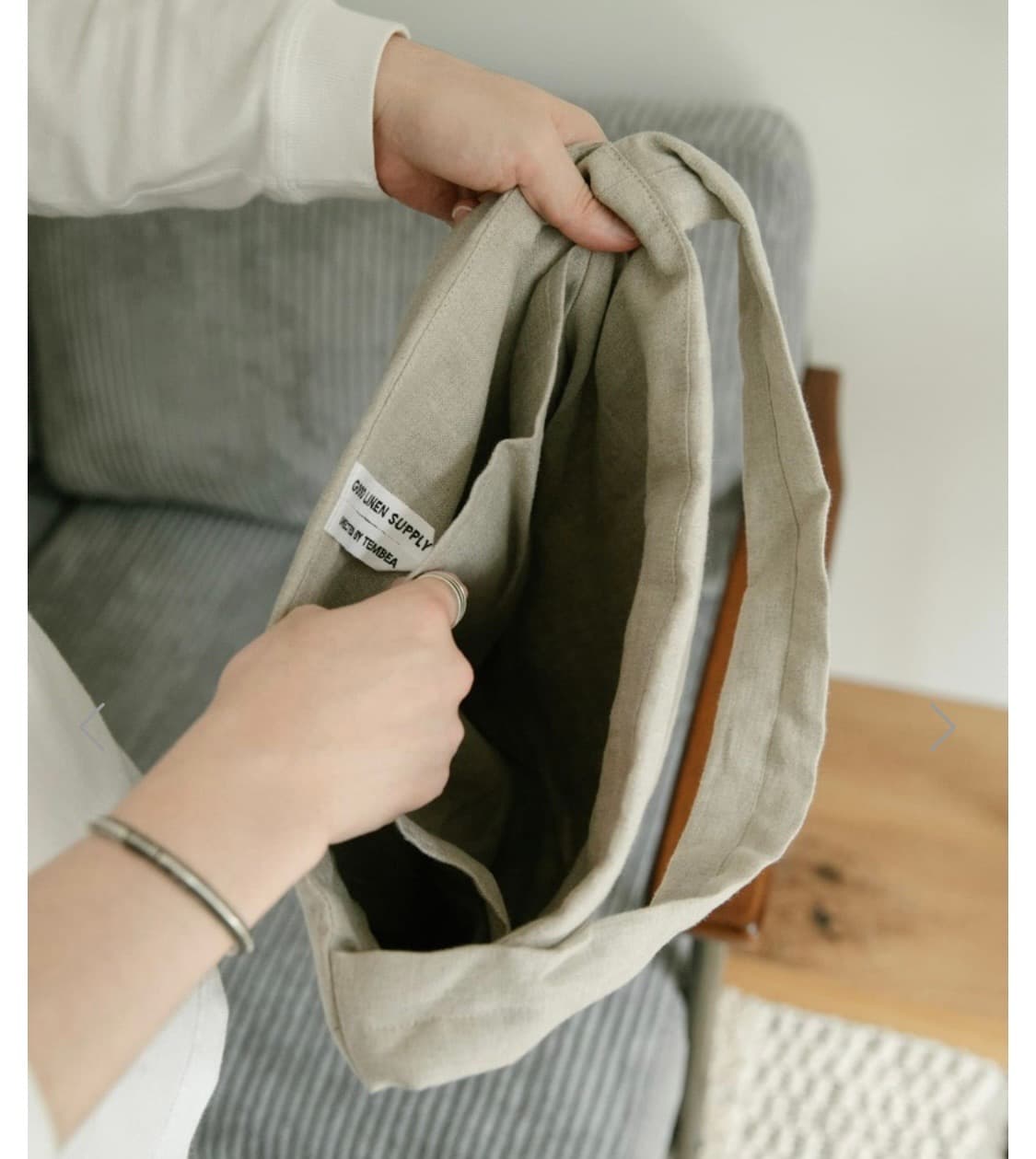 Good linen supply 굿리넨서플라이 에코백  상품이미지2