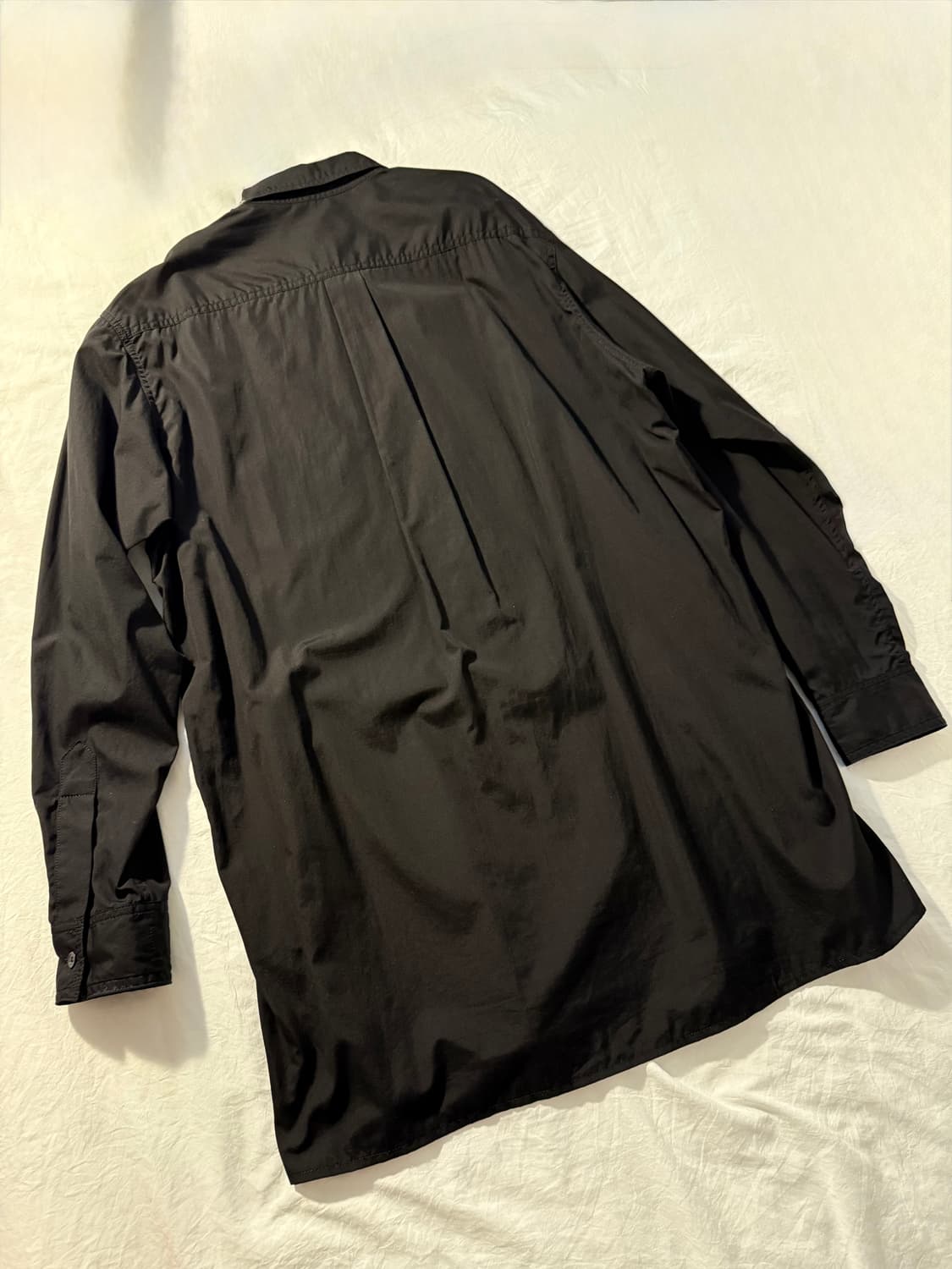 요지야마모토 뿌르옴므 코튼 브로드 스탠다드 빅 셔츠 상품이미지4