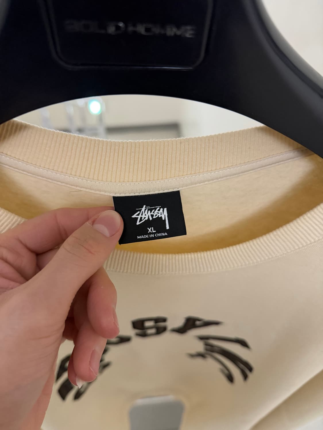 스투시 [민트급.정품] 톤온톤 자수 맨투맨 스웻셔츠 XL(105~110) 상품이미지4