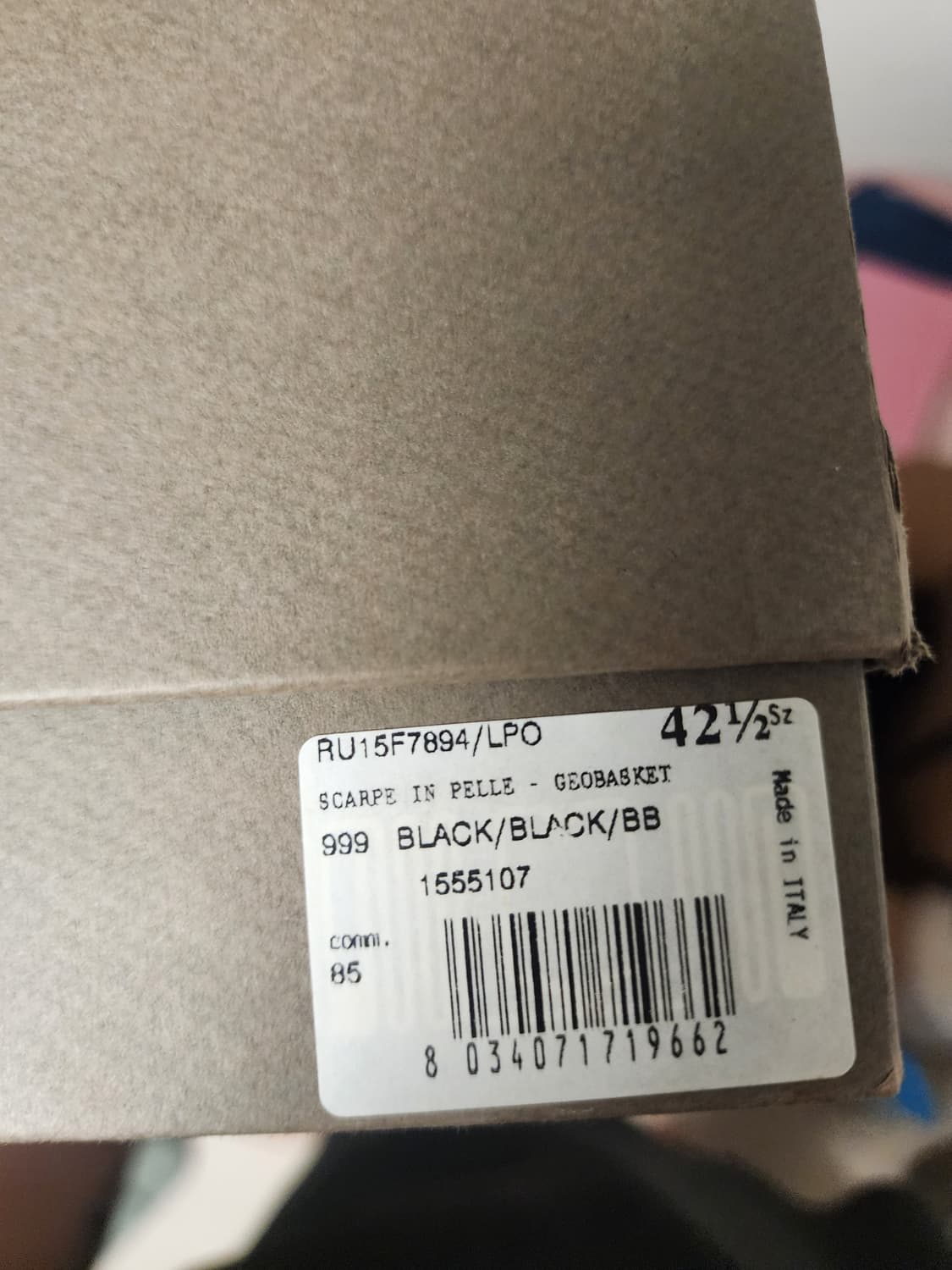 릭오웬스 지오바스켓 올검 42.5 상품이미지9