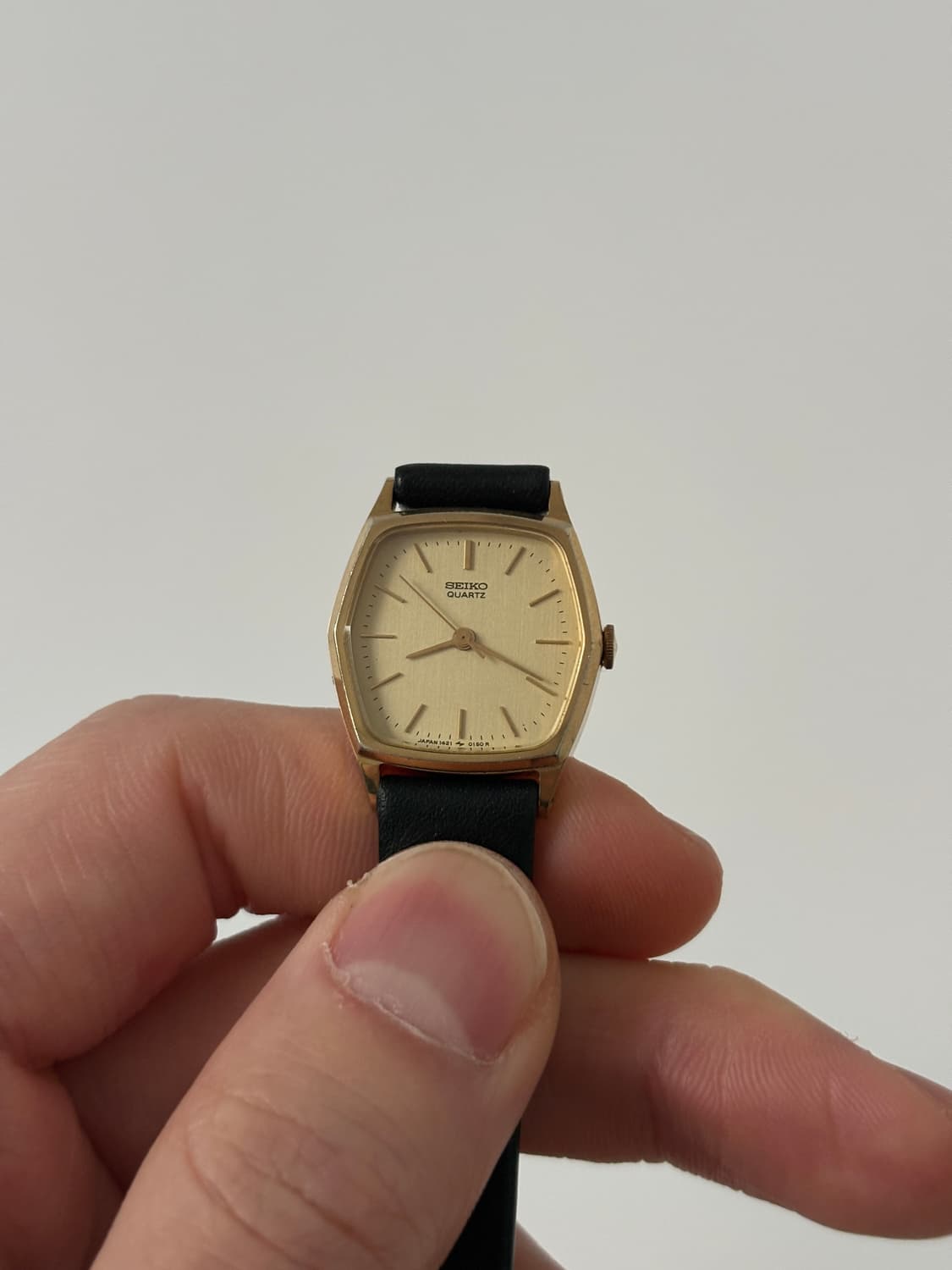 세이코 1980년대 빈티지 시계 헥사곤 골드 쿼츠 여성 상품이미지2