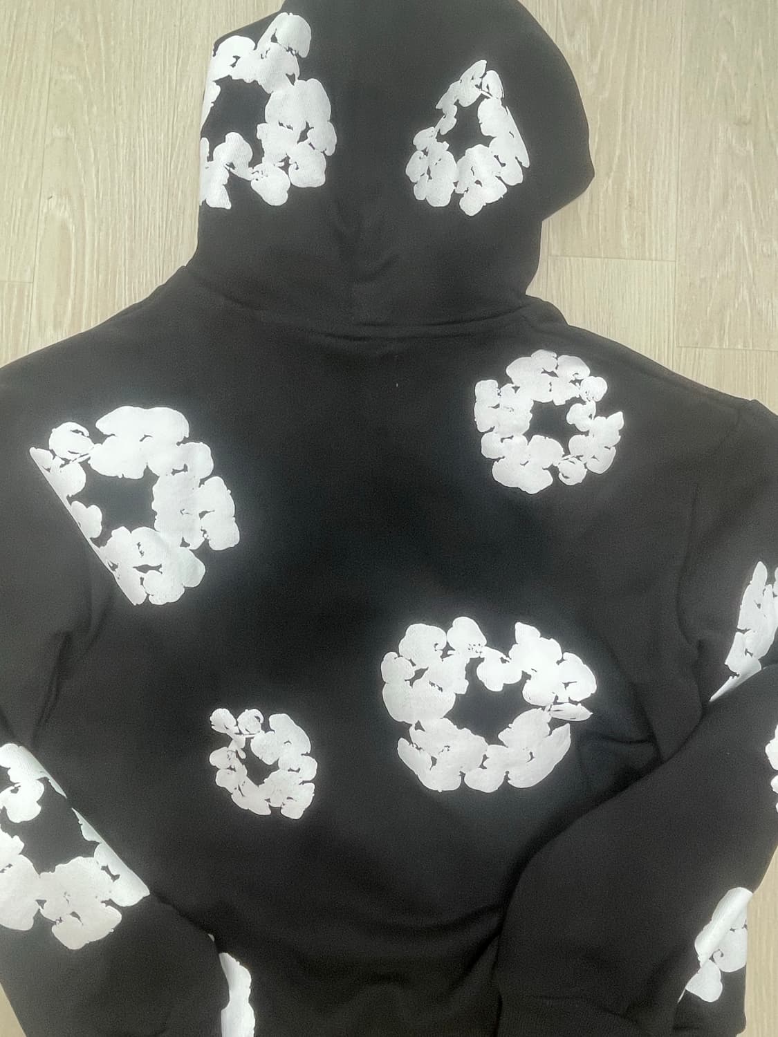 데님티어스 후드 블랙M 상품이미지2