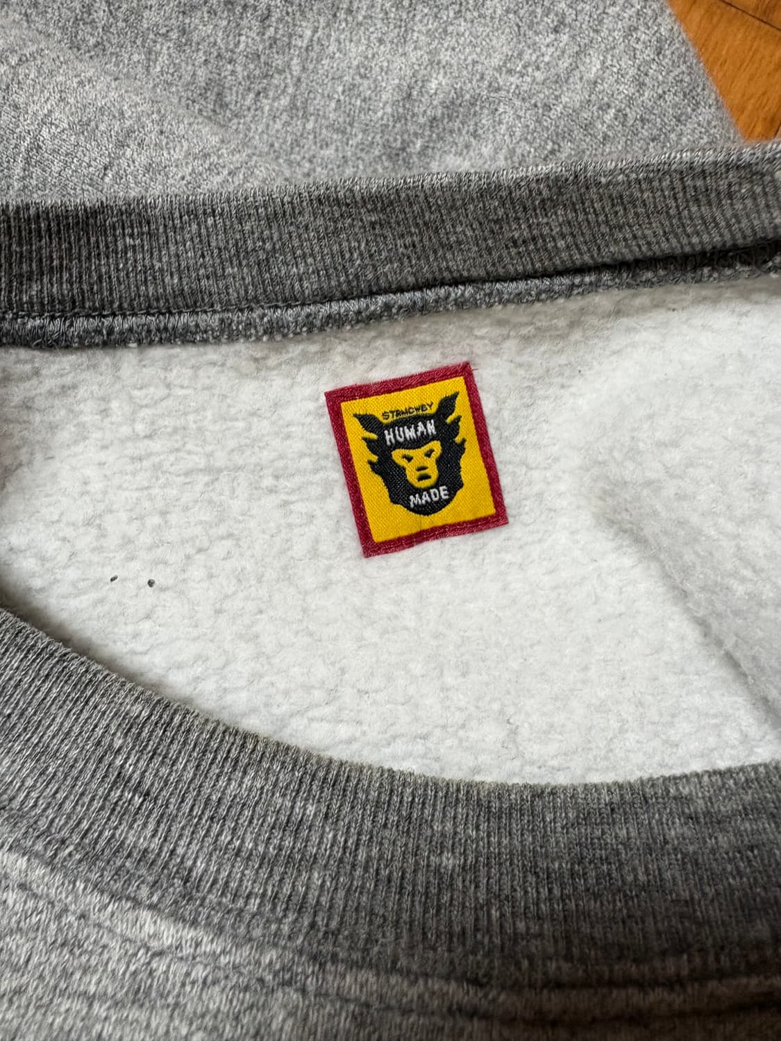 휴먼메이드 맨투맨 XL사이즈 한번착용 상품이미지4