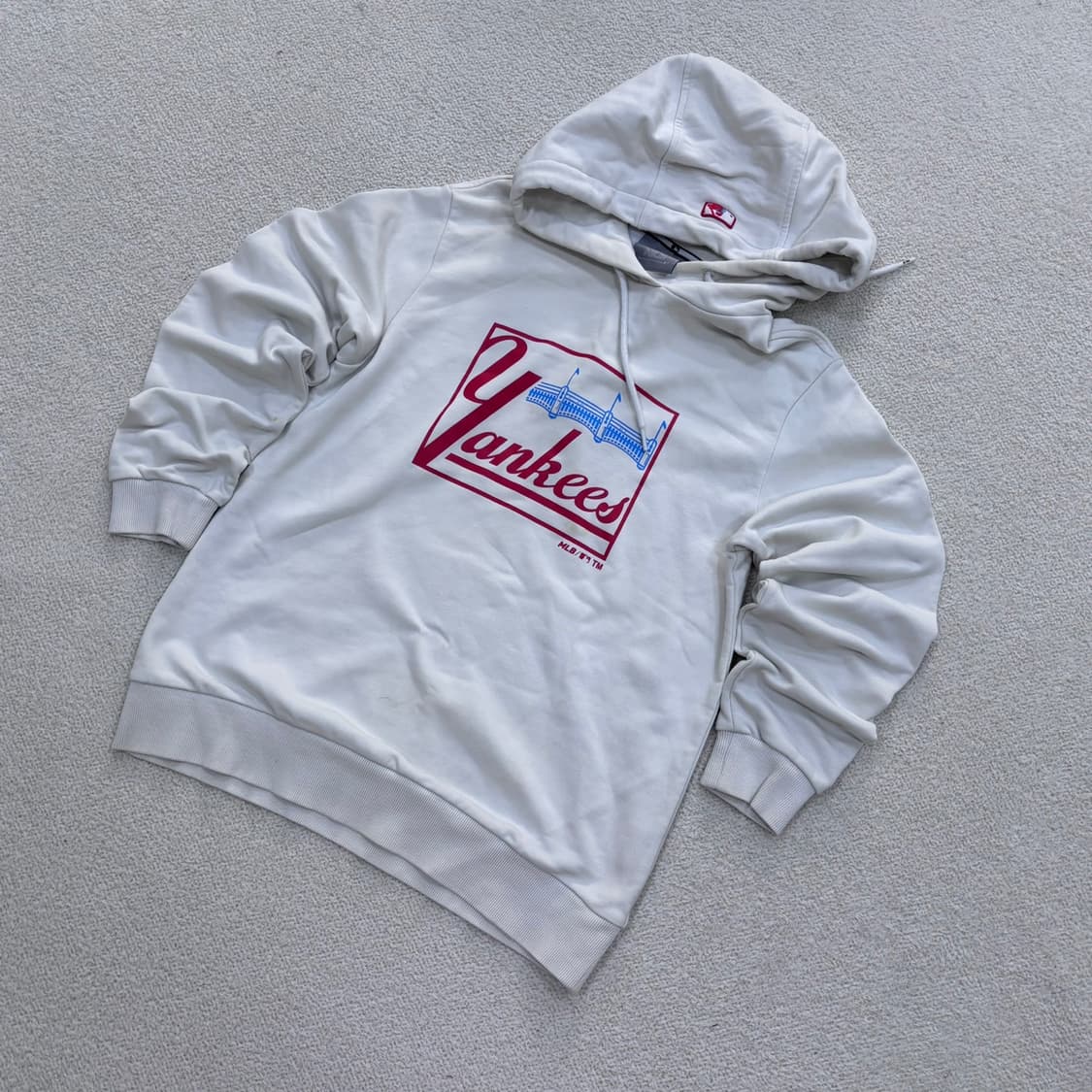 90 MLB 뉴욕양키스 후드 티셔츠 0325E 상품이미지1