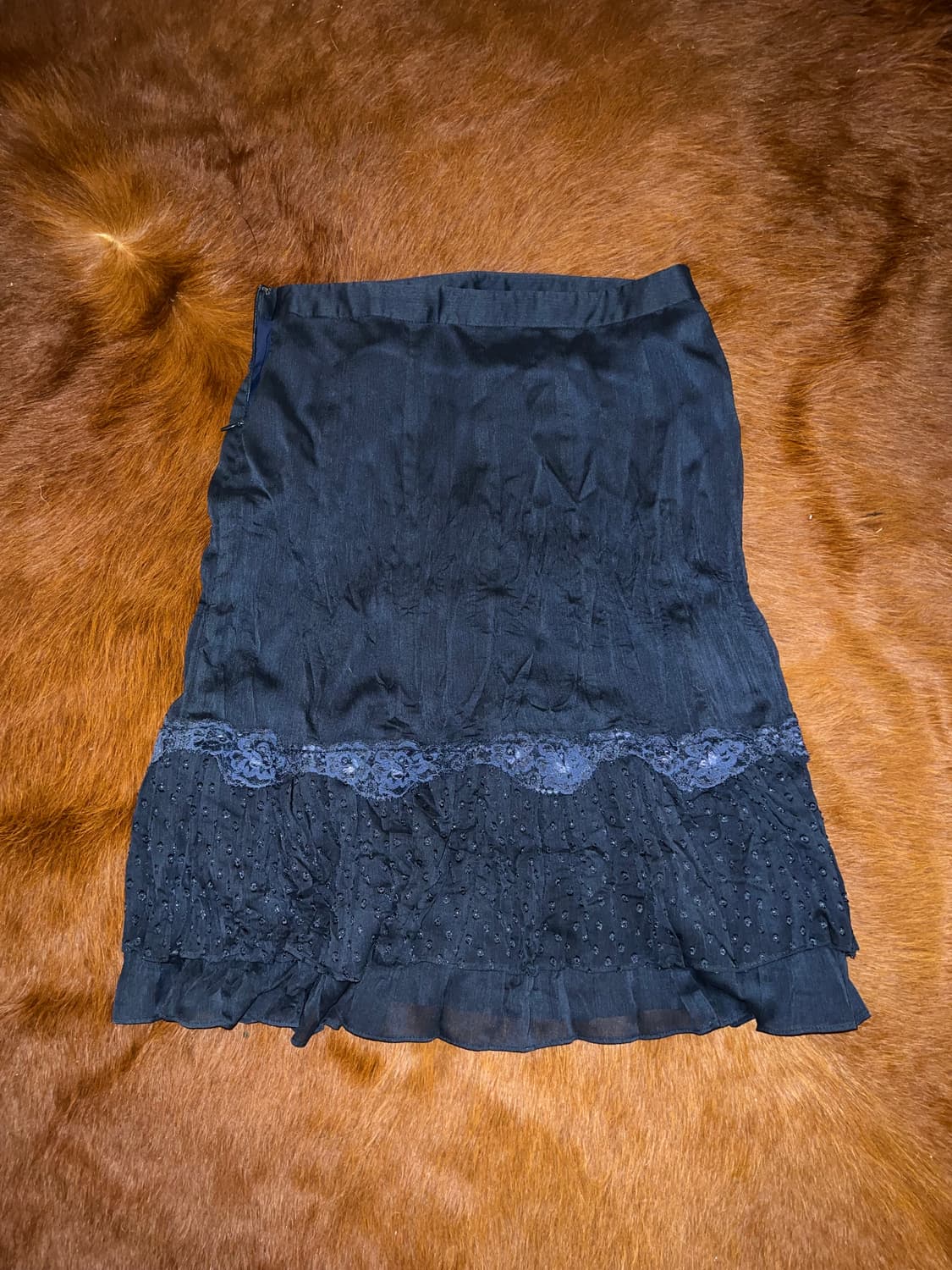 navy midi skirt  상품이미지1