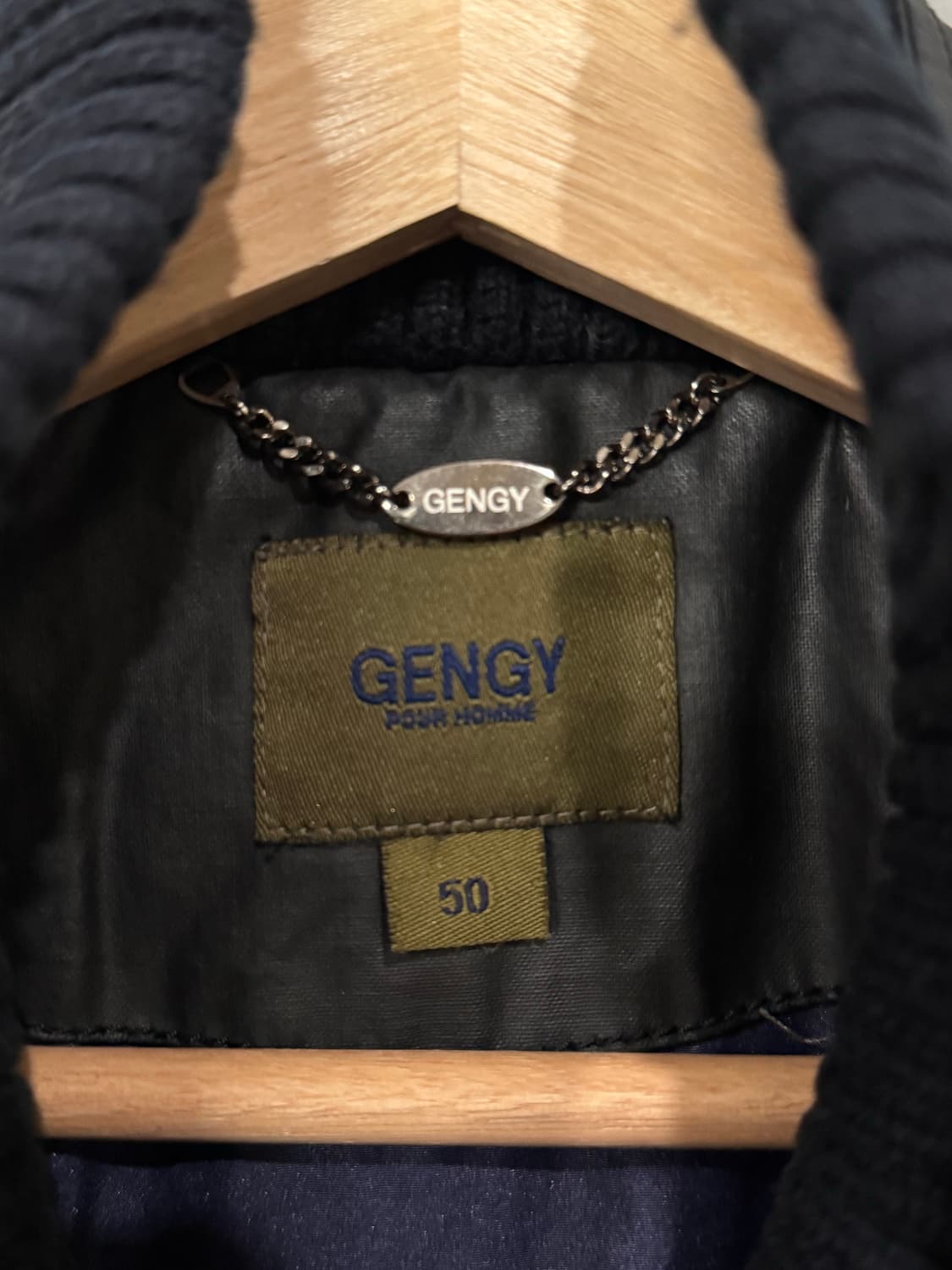 GENGY 옴므 디테일 바이커 자켓 상품이미지5