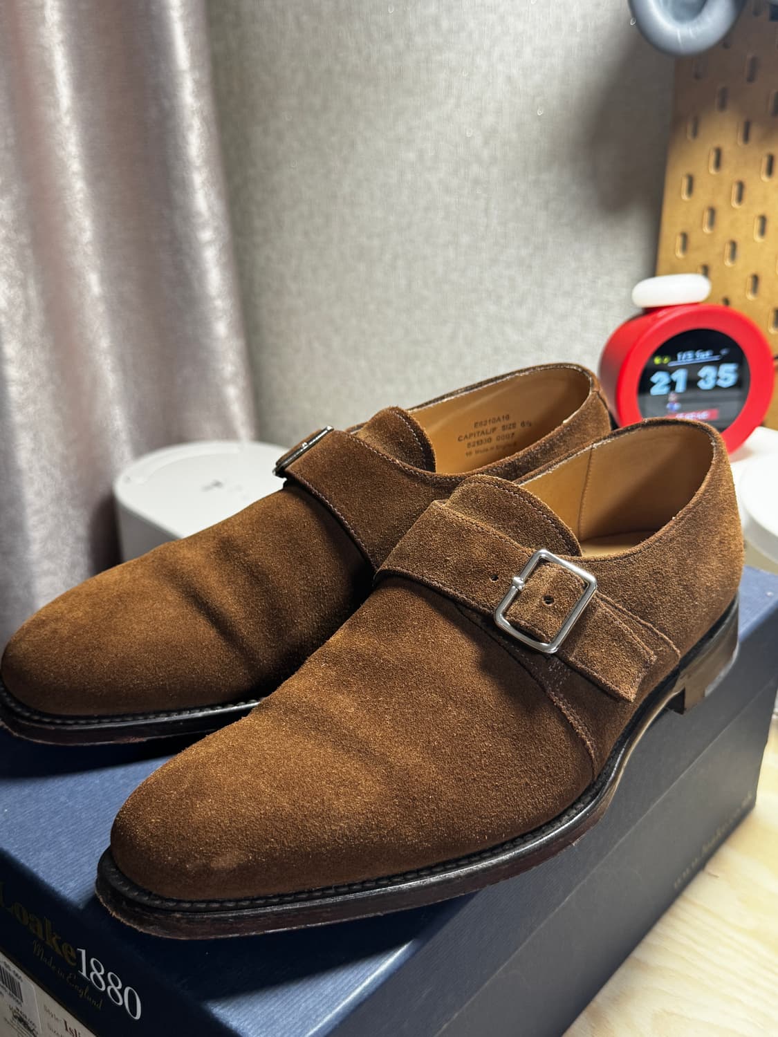 로크 1880 스웨이드 몽크 슈즈 size 6.5 상품이미지1