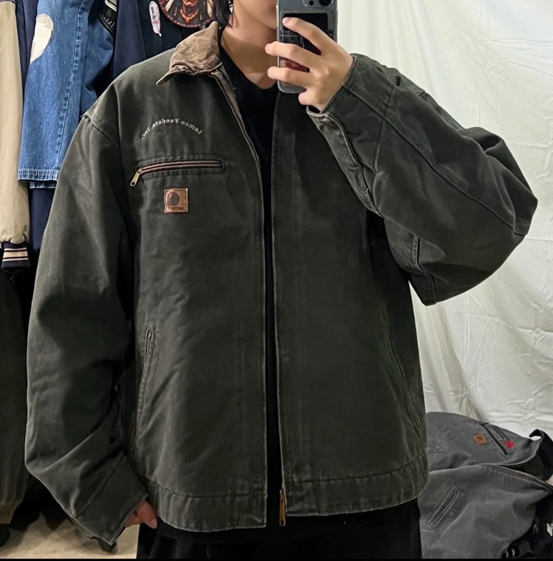 칼하트 J97 디트로이트 워크 자켓 상품이미지3