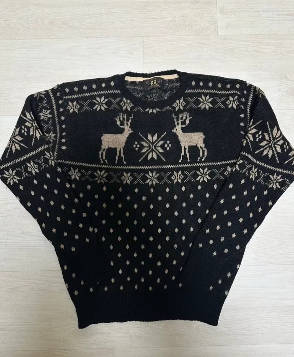 표기상 L) 더블알엘 노르딕 니트  올드스리스타  상품이미지1