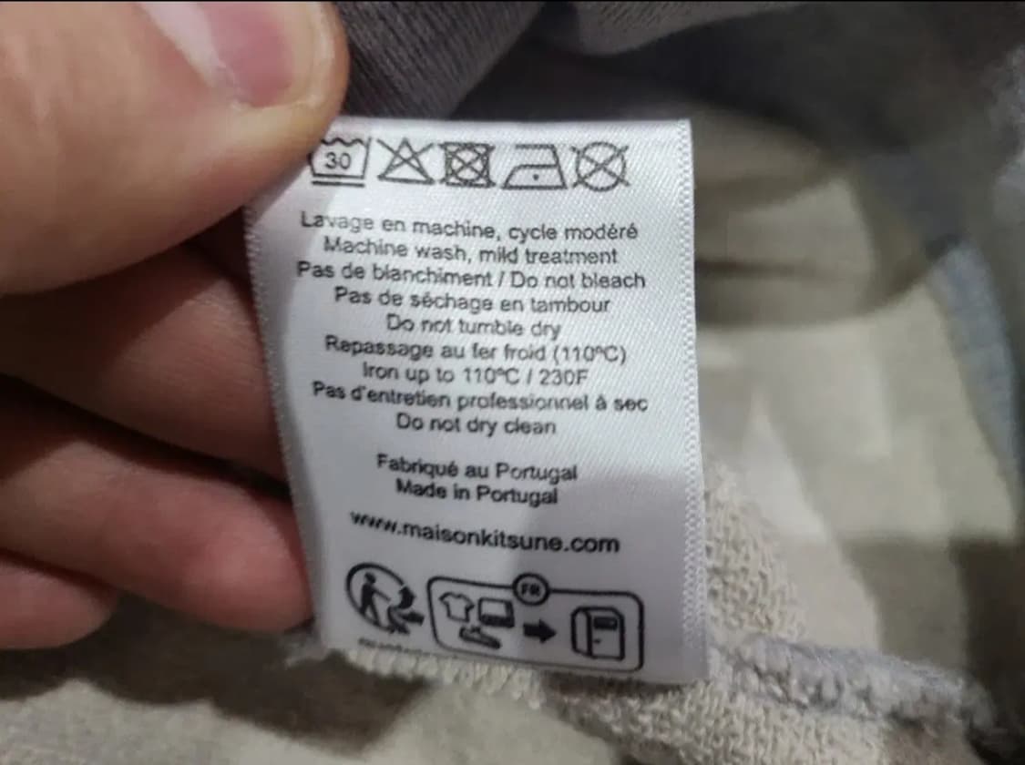 메종키츠네 캠퍼스 폭스 레귤러 맨투맨 상품이미지8