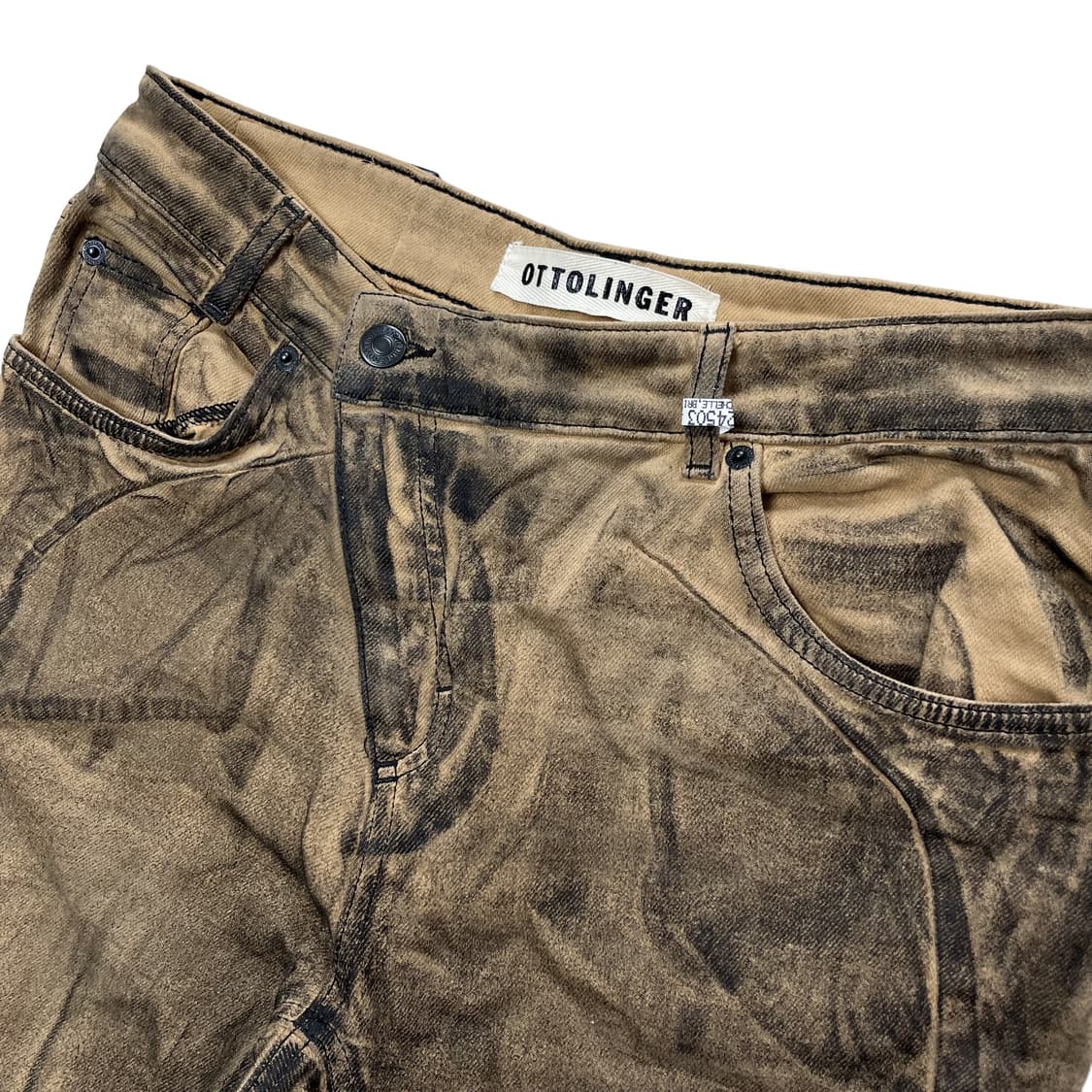 Ottolinger Draped Jeans in Beige 상품이미지7