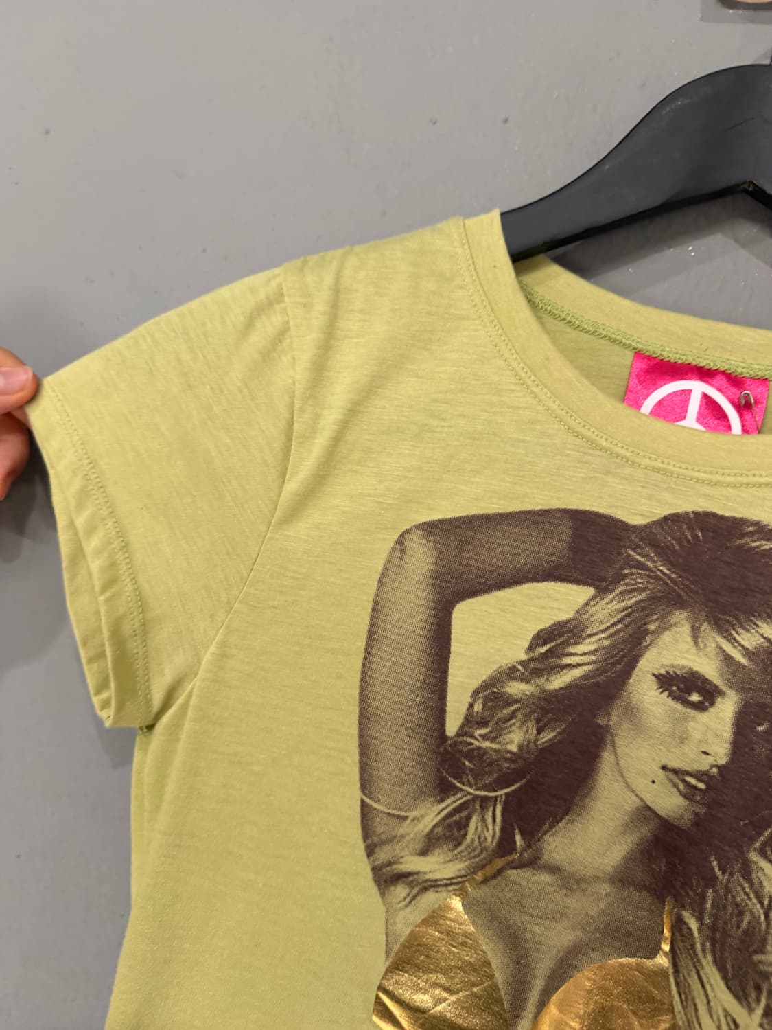 Y2k Hot girl printing detail top 상품이미지8