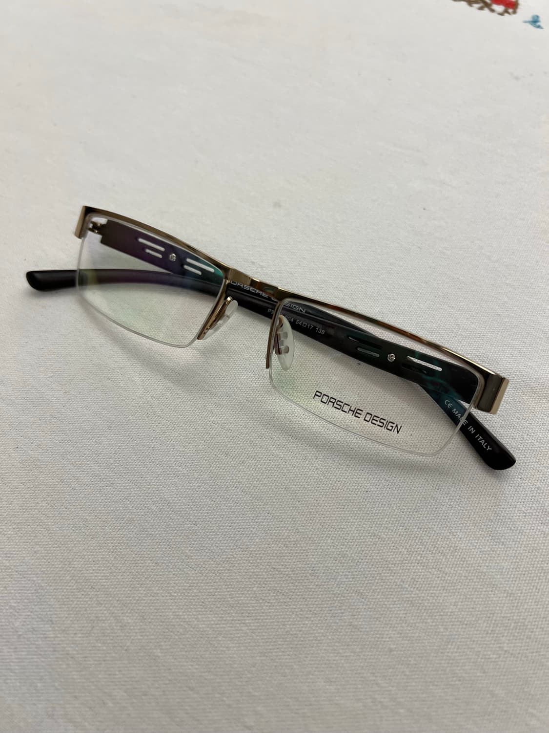 2000s PORSCHE DESIGN 포르쉐디자인 반무테 안경 상품이미지4