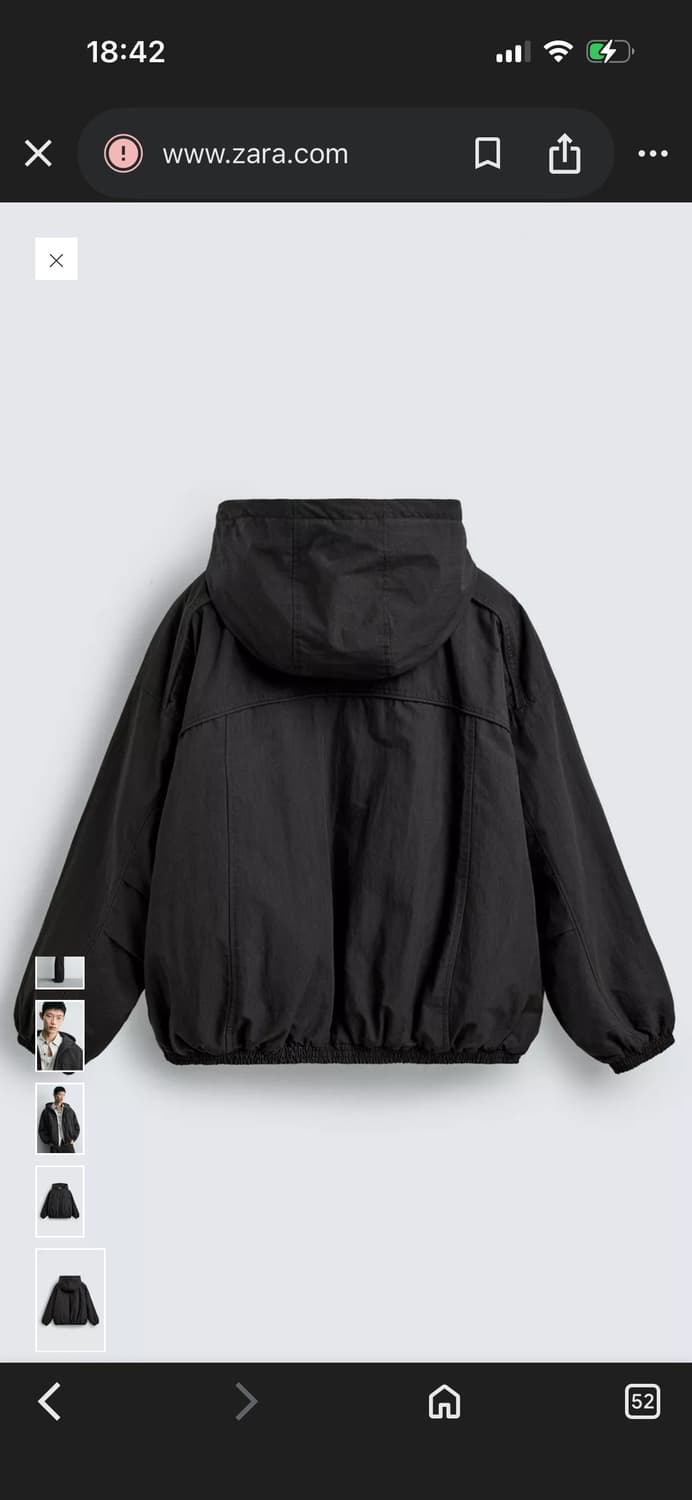 자라 테크니컬 점퍼 상품이미지2