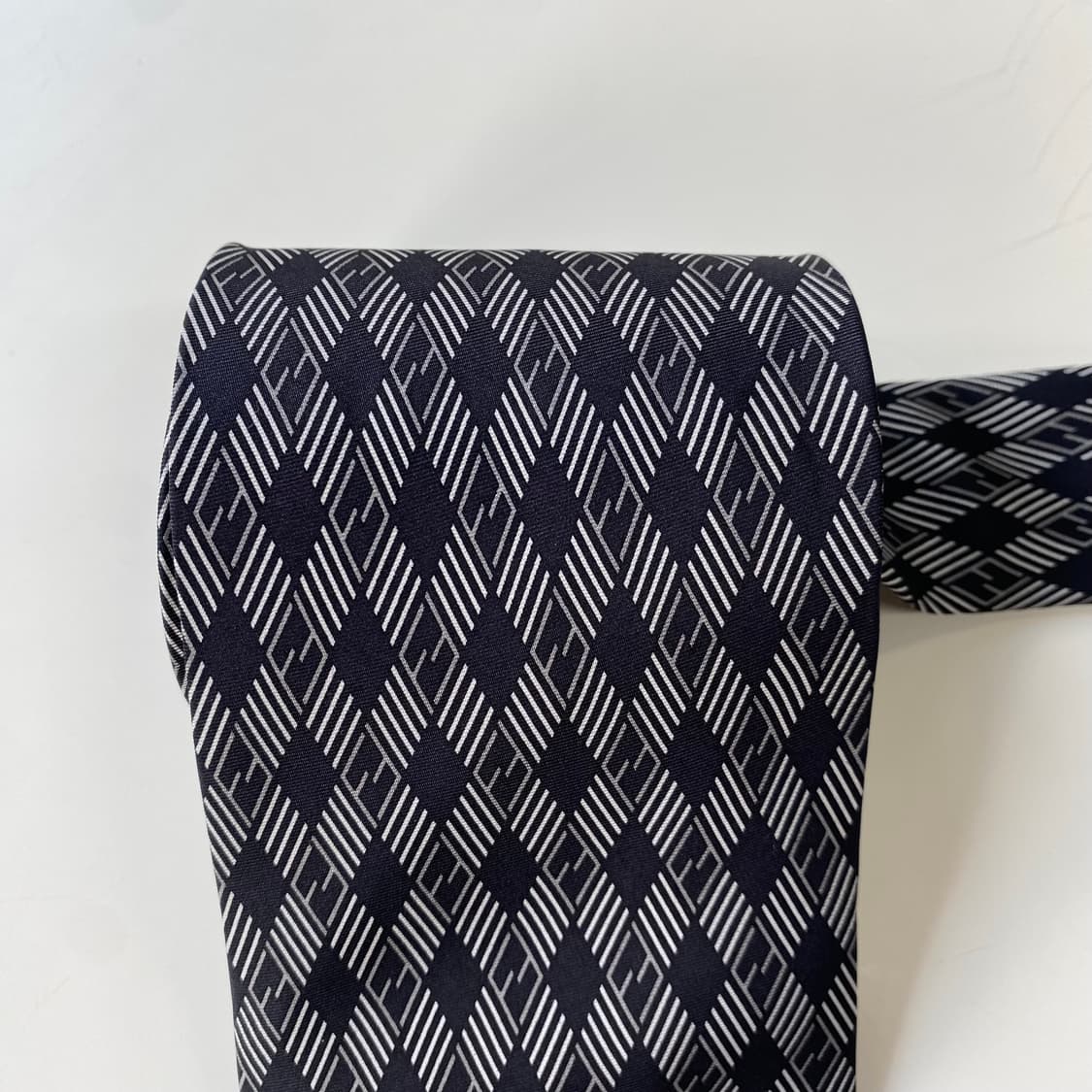 (새상품급)펜디 FF모노그램 FENDI 명품 정품넥타이 상품이미지7