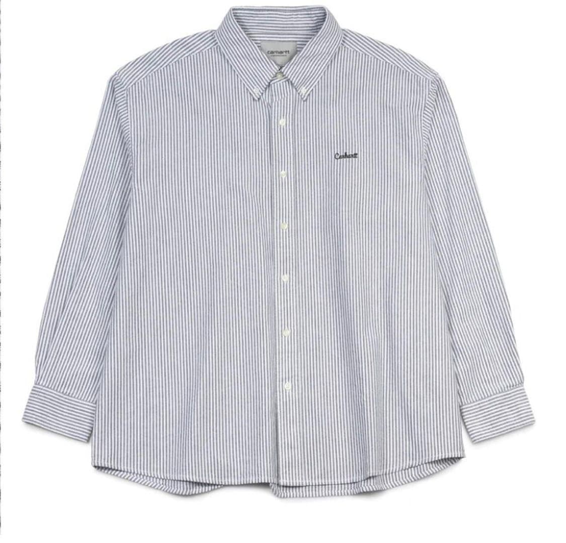 [XL 칼하트 윕 L/S 데니스 스트라이프 셔츠 상품이미지1