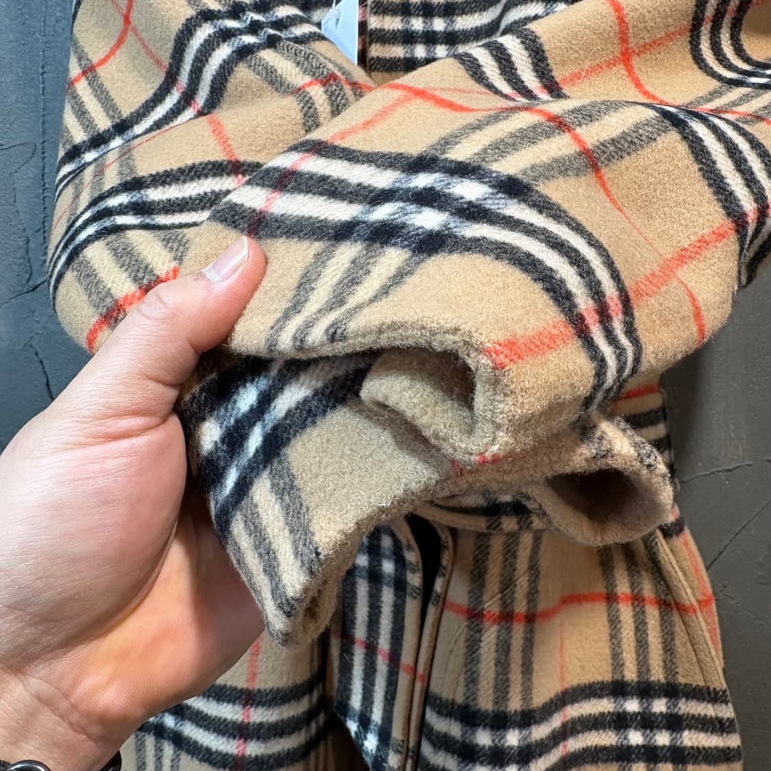 [M] BURBERRY 버버리 리버시블 체크 코트  상품이미지2