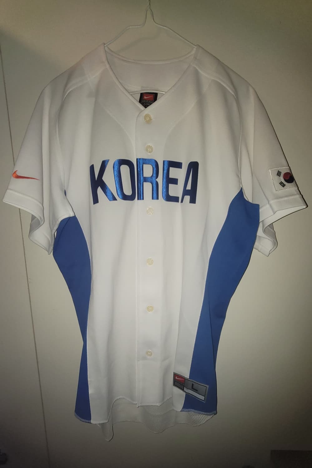 *노마킹* 06 WBC 나이키 한국 야구 국대 국가대표 홈 어센틱 유니폼 상품이미지1