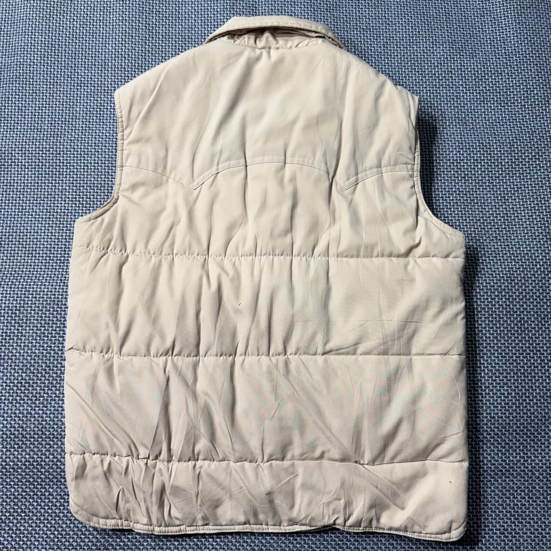 빈티지 마운틴 패딩 베스트 베이지 ( M/OLD-8272 ) 상품이미지6