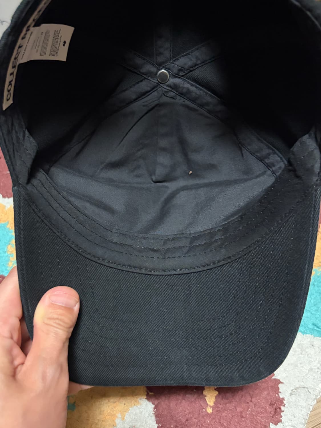 컬렉트피시스 CP 볼캡 블랙 상품이미지7