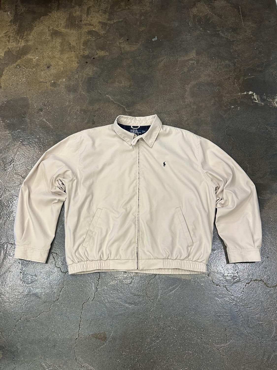 90s POLO RALPH LAUREN 폴로 랄프로렌 해링턴 자켓 XXL 상품이미지1