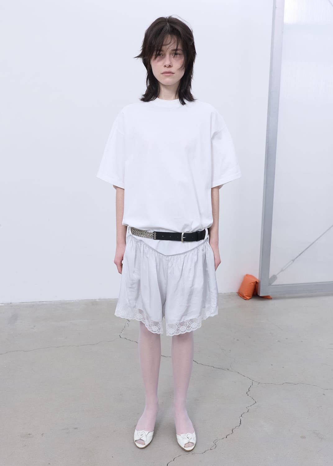 LCDC SEOUL LACE TRIM JERSEY DRESS 상품이미지2