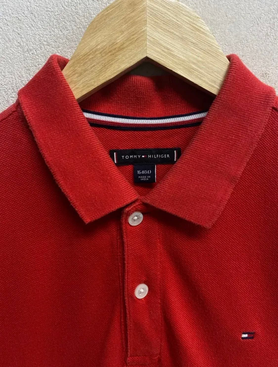 타미힐피거 플래그 카라 반팔티 S 상품이미지5