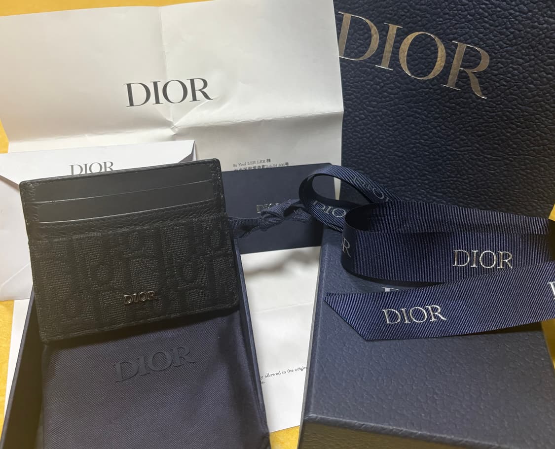디올 오블리크 카드지갑 상품이미지1