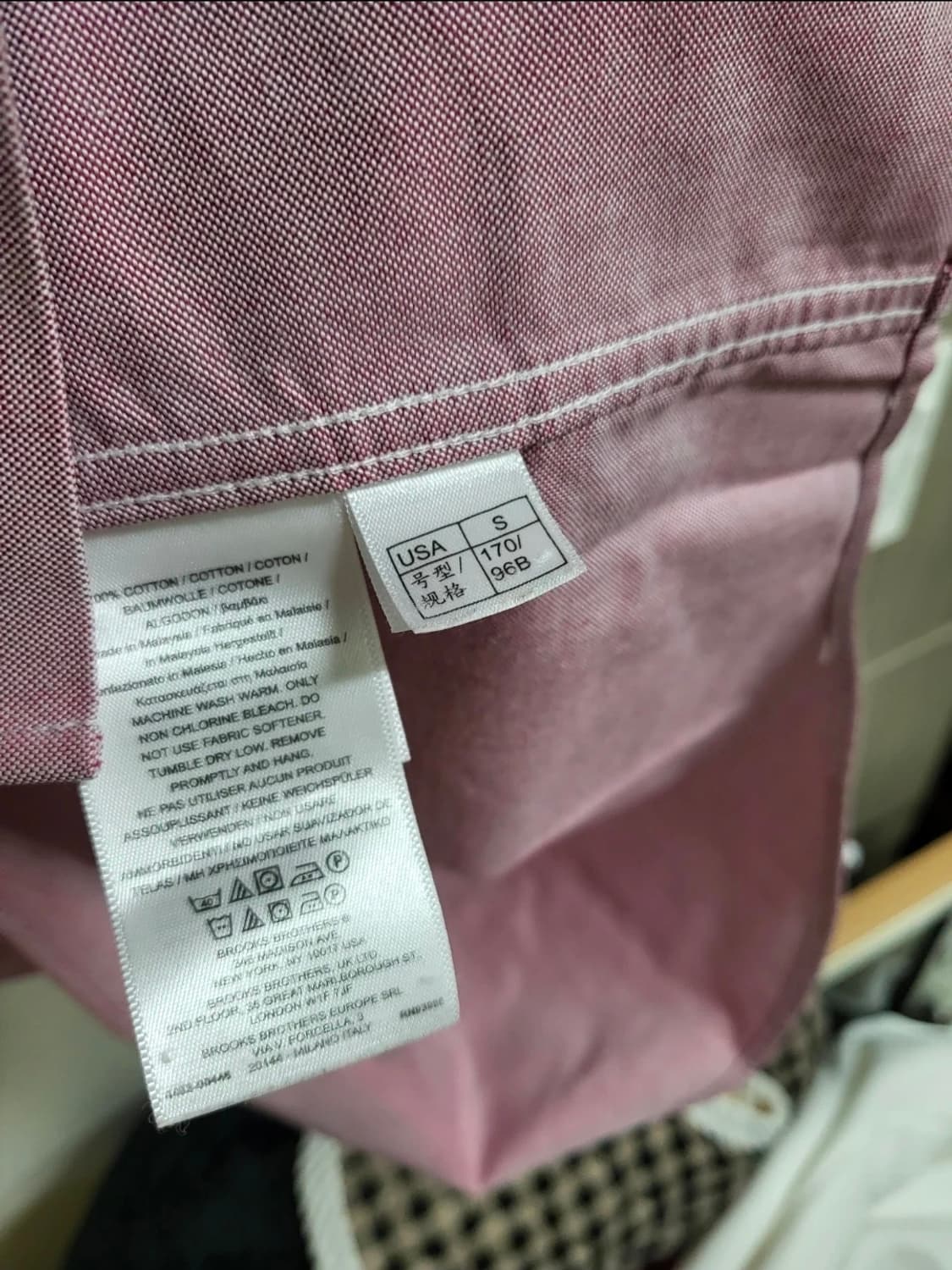 브룩스 브라더스 리젠트핏 옥스포드 셔츠 상품이미지4