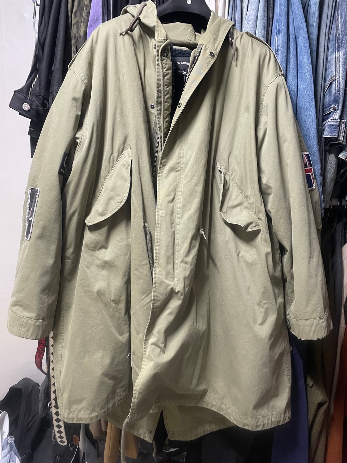 프레드페리 라프시몬스 야상 m 상품이미지2