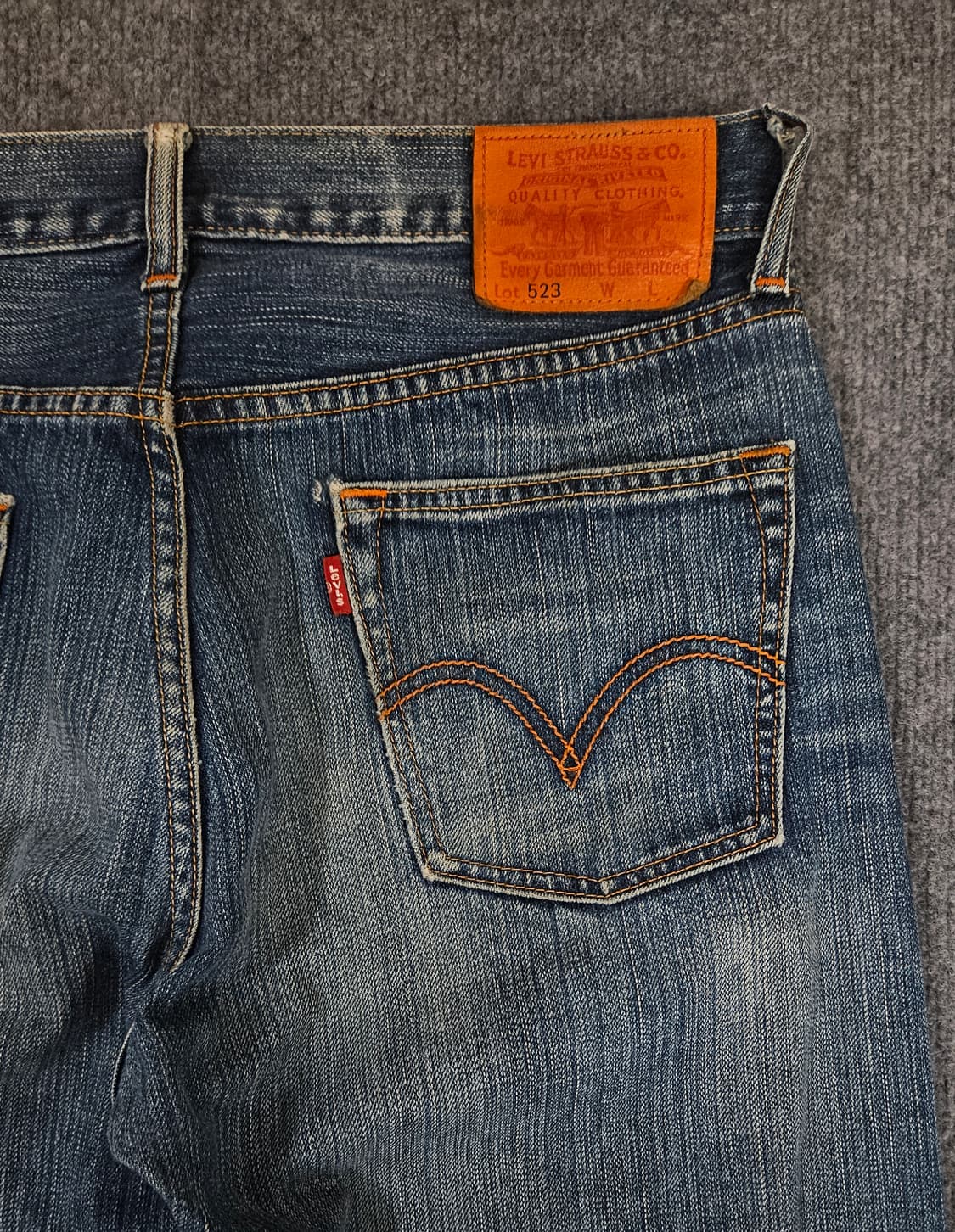 리바이스523 W32 L33 오렌지탭(급처) 상품이미지4