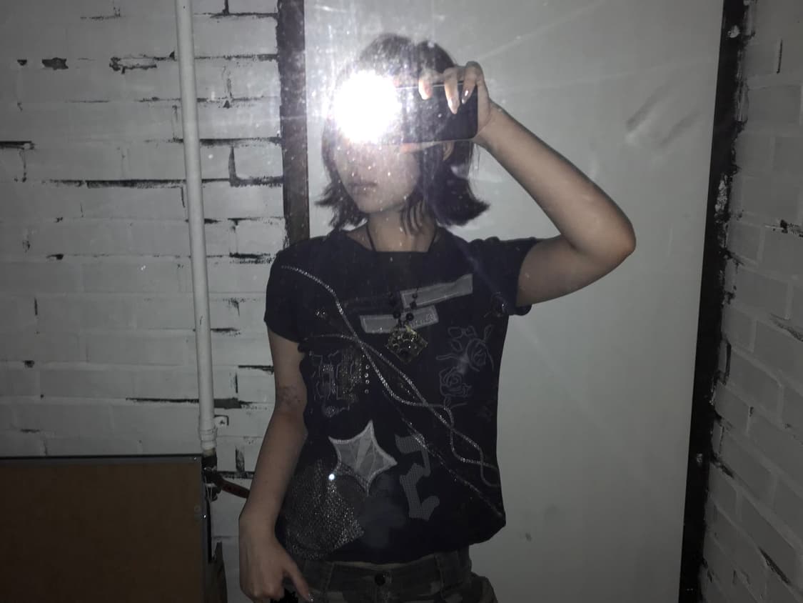 패치 디테일 프린팅 탑 상품이미지4