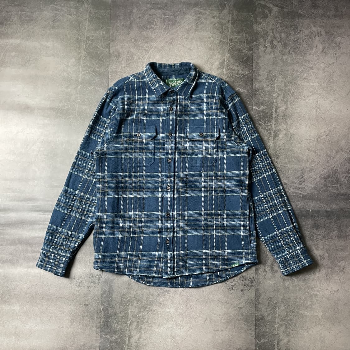 WOOLRICH 울리치 빈티지 플란넬 코튼 체크 셔츠자켓 A00359 상품이미지1