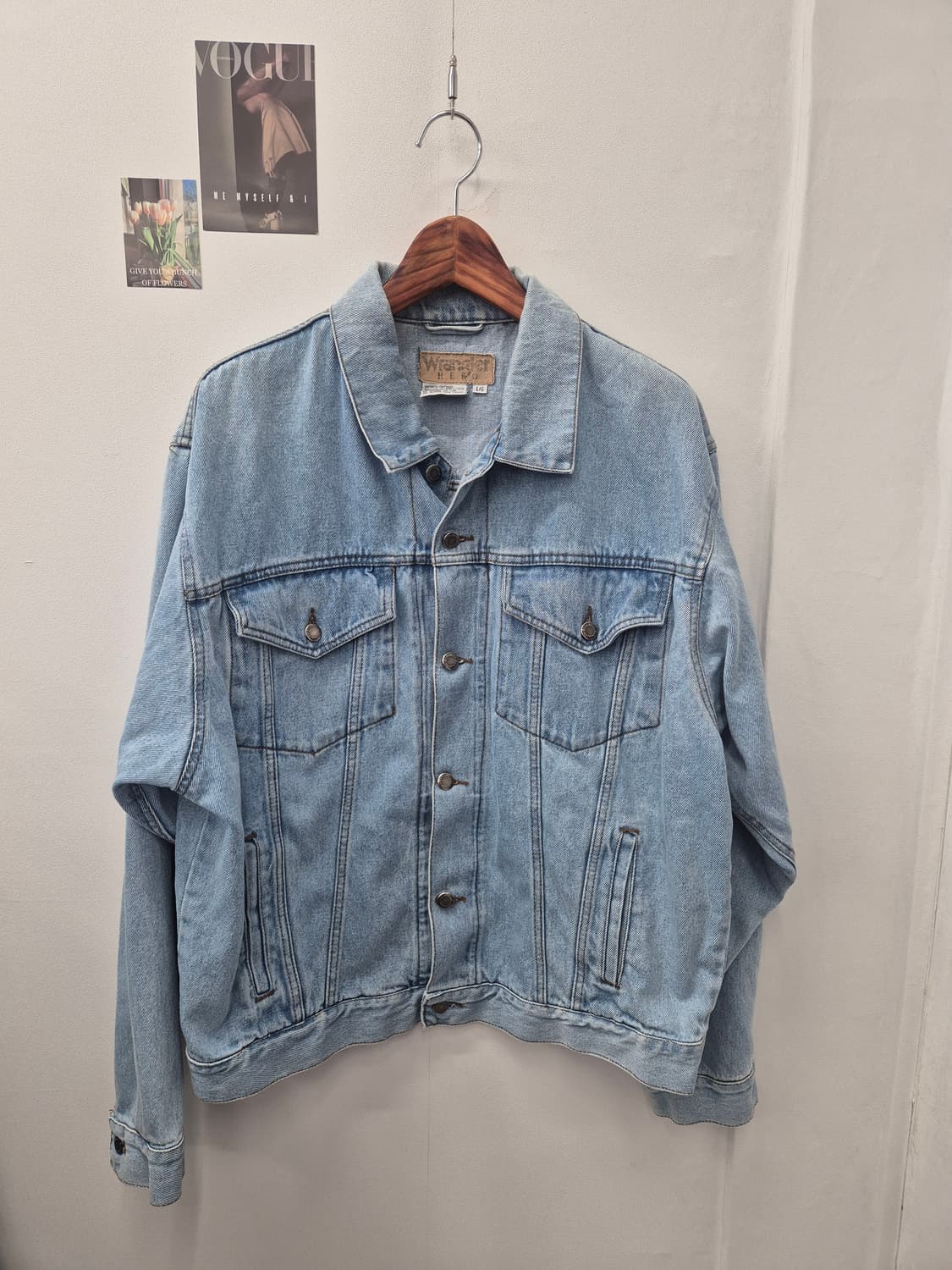 클래식한  Wrangler 데님 자켓. L
  상품이미지1