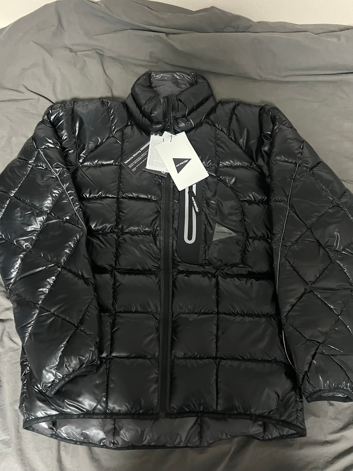 (XL) 앤드원더 다이아몬드 스티치 패딩 상품이미지2