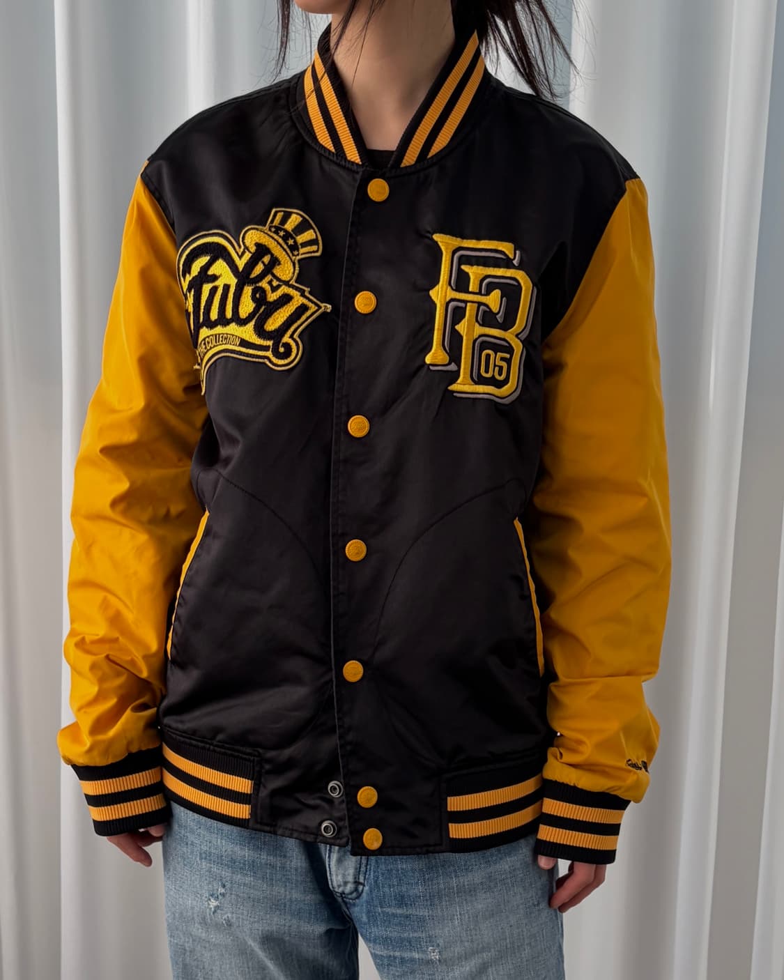 [M]FUBU 후부 올드스쿨 바시티 자켓 상품이미지5