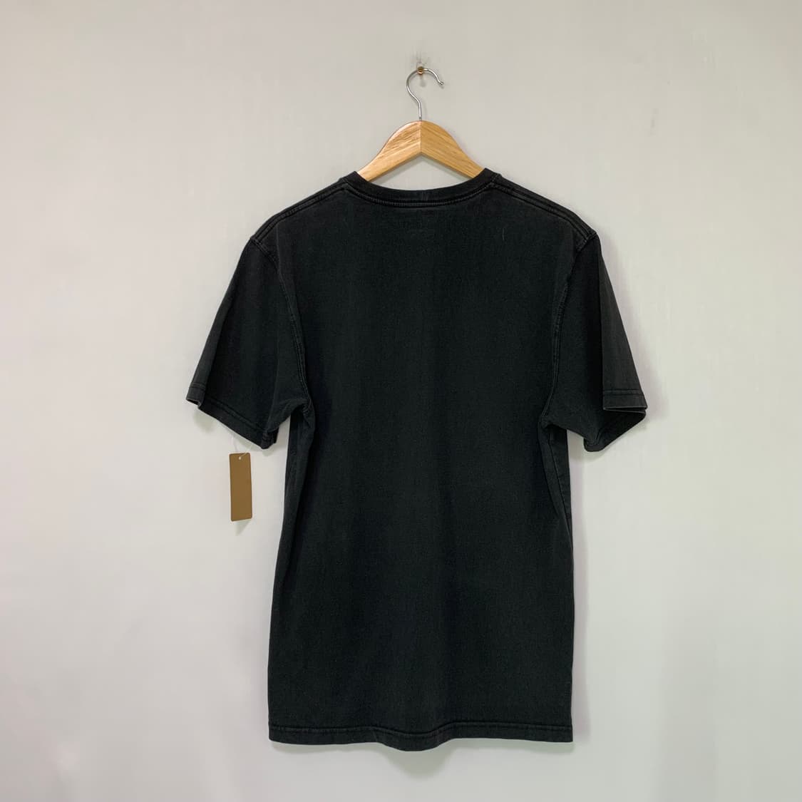 칼하트 차콜 빅 로고 프린팅 반팔 티셔츠 빈티지 남녀공용 상품이미지7