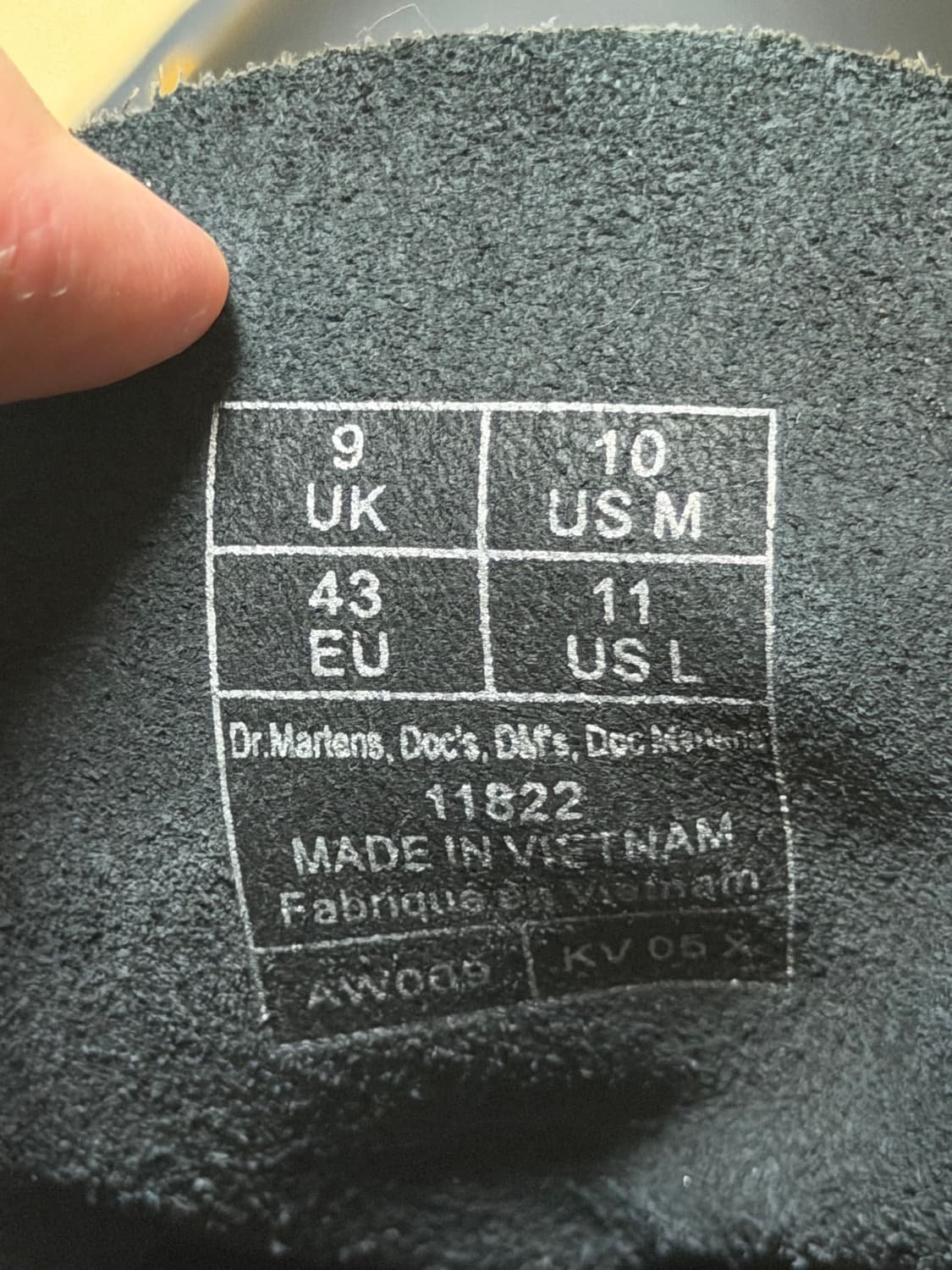 Dr.Martens 닥터마틴 11822 8홀 워커 부츠 상품이미지8