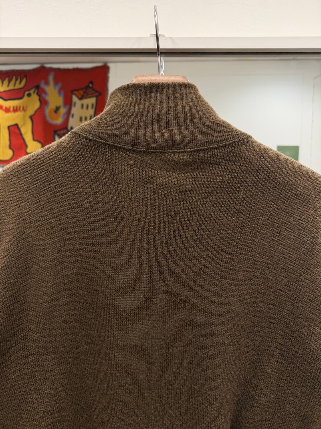 Military U.S.Army 미군 오리지날 5버튼 코만도 울 스웨터 상품이미지7