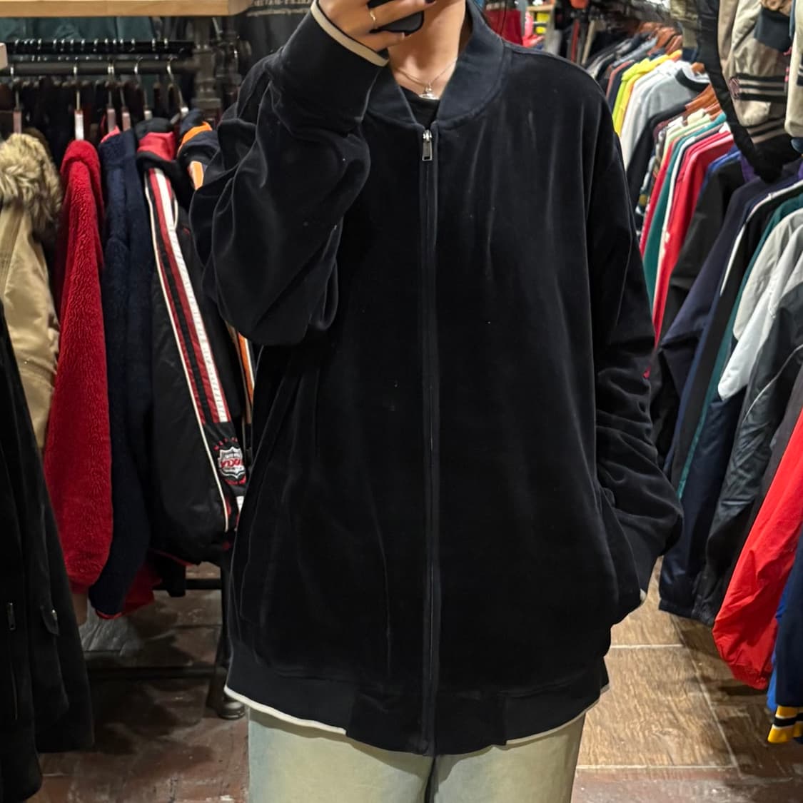 [HI] VTG 벨벳져지 블랙 상품이미지2