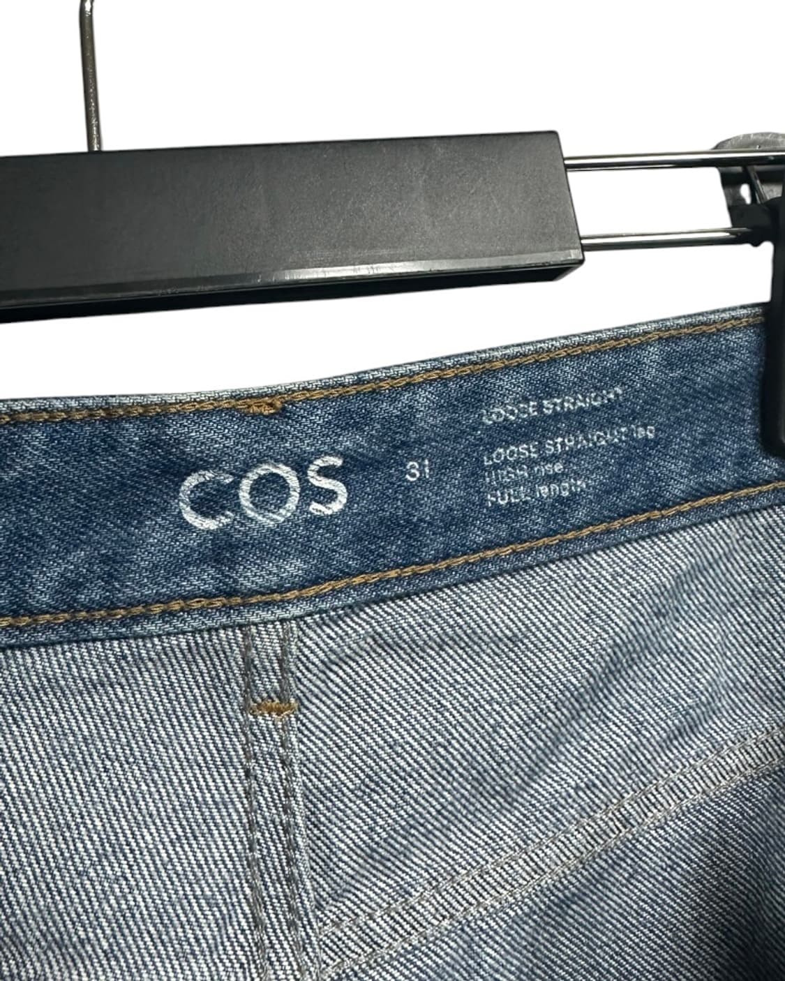 코스(COS) 루즈 스트레이트 핏 워싱 데님팬츠 31size 상품이미지6