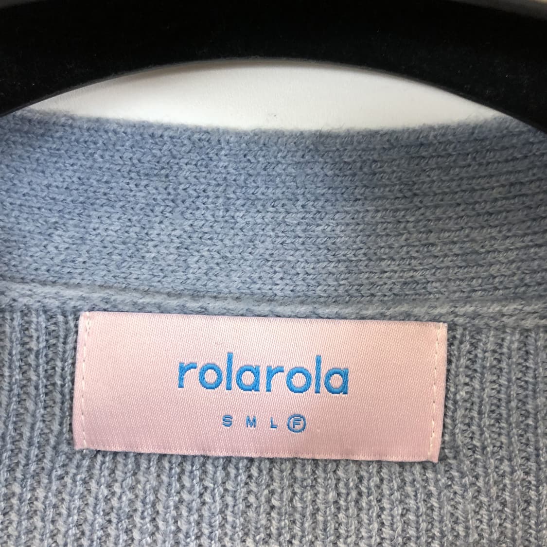 rolarola 로라로라 버튼가디건 스카이블루 FREE  상품이미지5