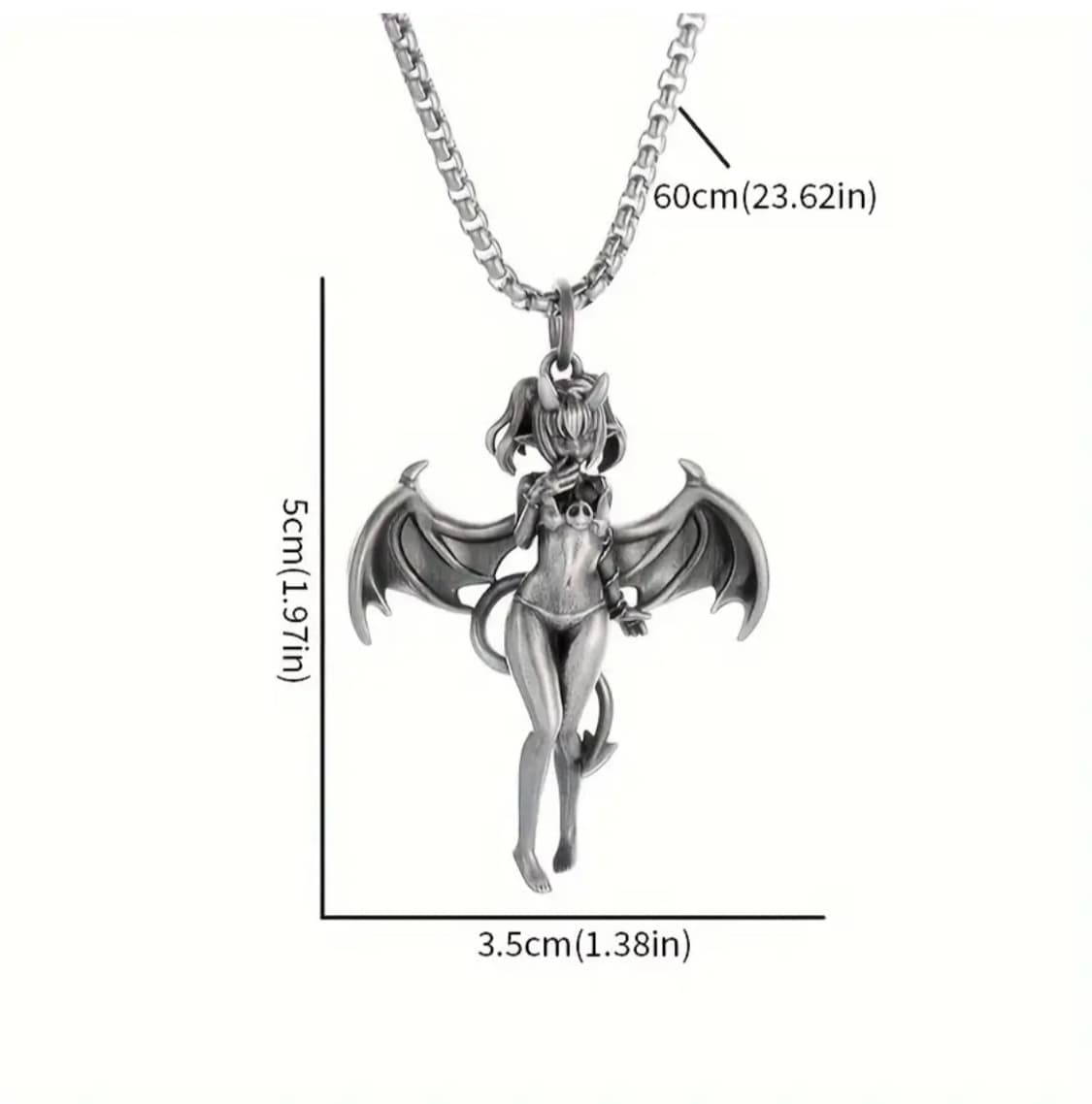 🖤 카와이 악마 빈티지 목걸이 판매🖤🐈‍⬛ 상품이미지4