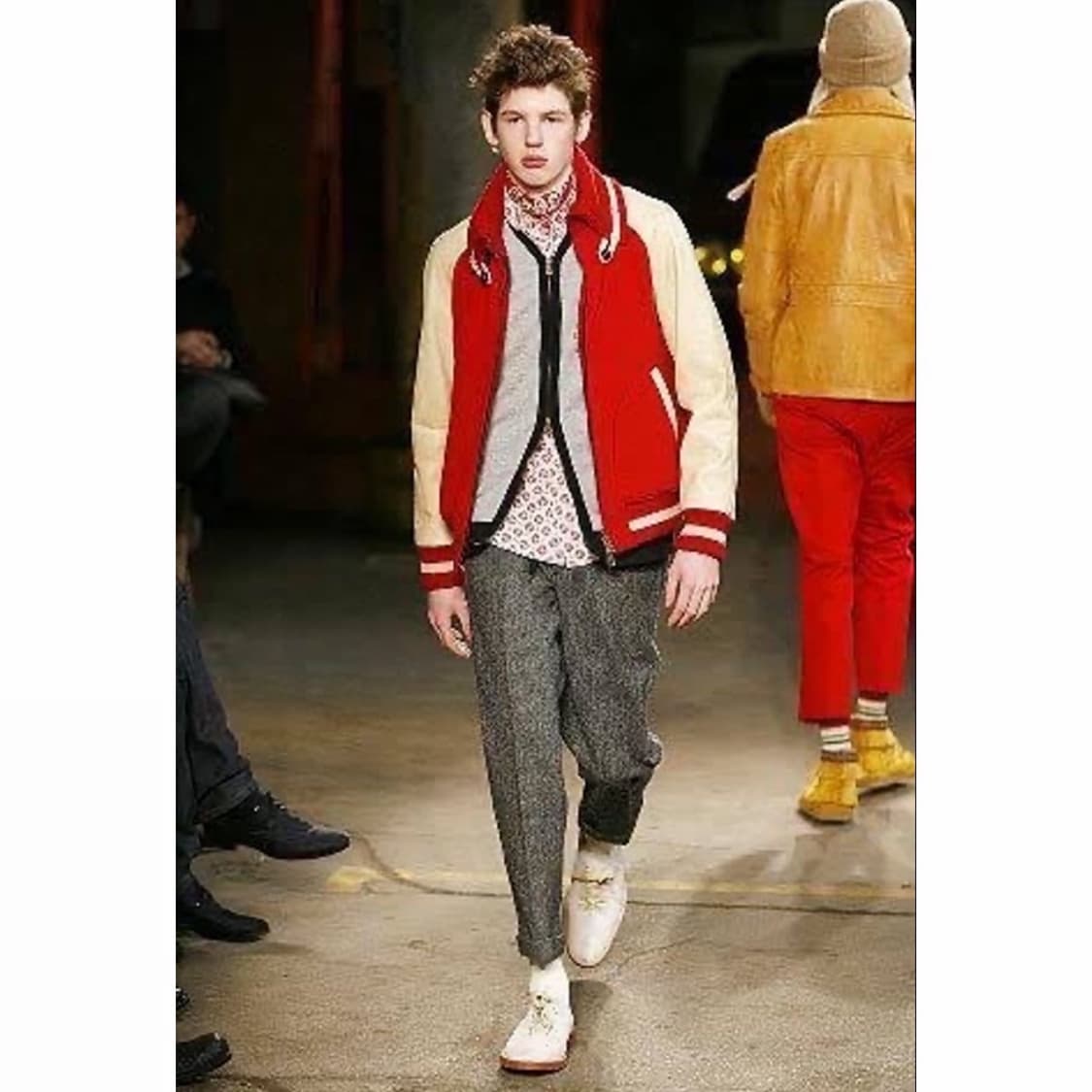 AW08 Number (N)ine Varsity Jacket 상품이미지4