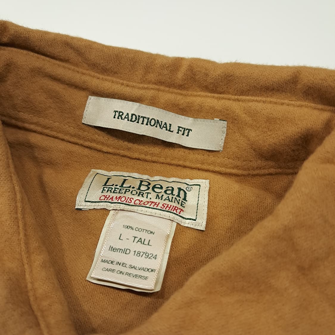 CL146 L 엘엘빈 샤무아 클로스 코튼 셔츠 상품이미지3