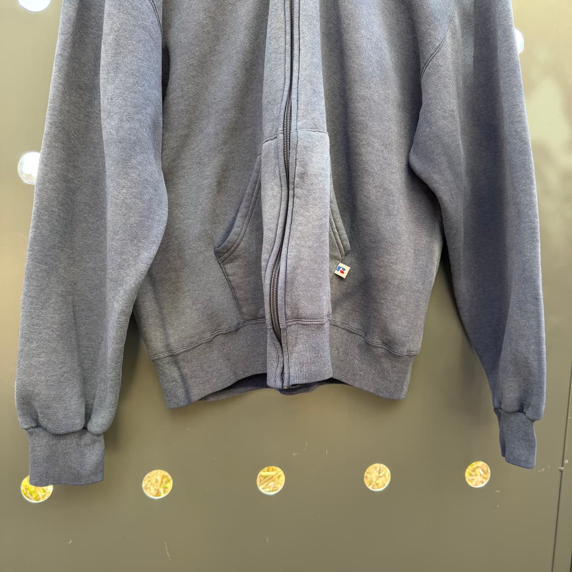 90s Russell Athletic Faded ZipUp 러셀 후드집업 상품이미지5