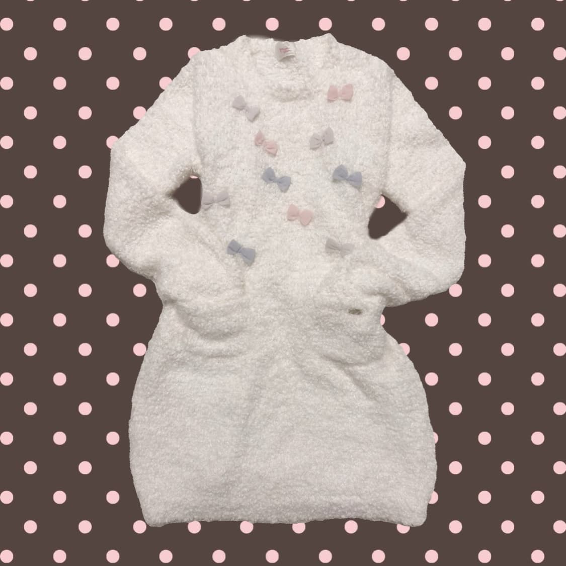 🎀 폭닥 히메갸루 / 라떼갸루 니트 원피스 🍫💝 상품이미지1