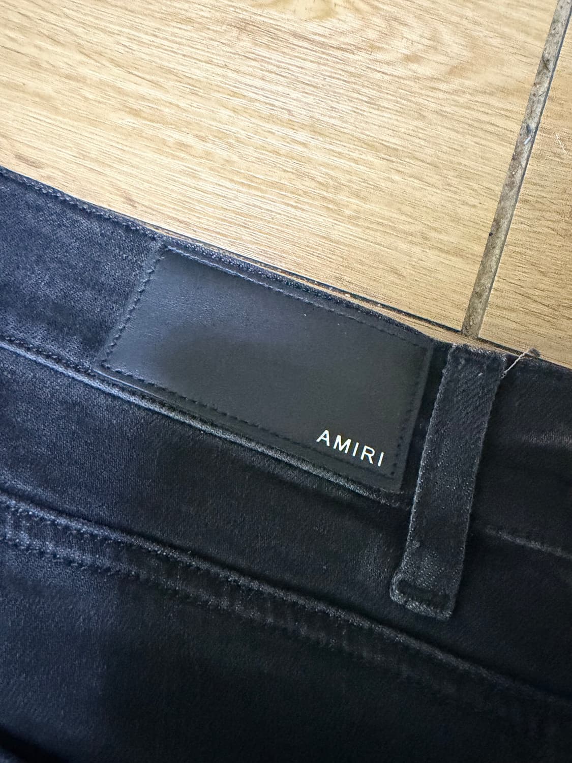 아미리 mx-1 레더패치 블랙 31사이즈 상품이미지3